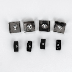 Profil aluminiowy n/t czarny 2m 17,4x7mm z kloszem czarnym VT-8113 Profil aluminiowy n/t czarny 2m 17,4x7mm z kloszem czarnym VT-8113