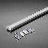 Profil aluminiowy biały na 2 taśmy LED n/t 2m z kloszem mlecznym VT-8108-W SKU3367 V-Tac