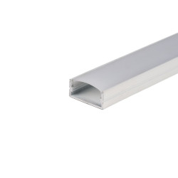 Profil aluminiowy biały na 2 taśmy LED 2m z kloszem mlecznym VT-8108-W Profil aluminiowy biały na 2 taśmy LED 2m z kloszem mlecznym VT-8108-W
