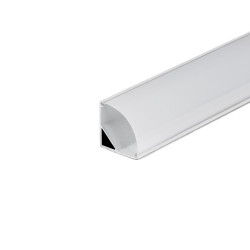 Profil aluminiowy biały 2m n/t kątowy klosz mleczny 15,8x15,8mm VT-8109-W Profil aluminiowy biały 2m n/t kątowy klosz mleczny 15,8x15,8mm VT-8109-W