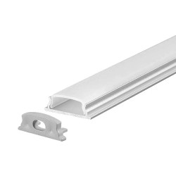 Profil aluminiowy n/t anodowany giętki klosz mleczny 18X6mm 2m VT-8138 SKU2909 V-Tac Profil aluminiowy n/t anodowany giętki klosz mleczny 18X6mm 2m VT-8138 SKU2909 V-Tac