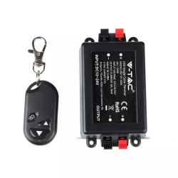 Sterownik-ściemniacz do taśm LED 12V/96W 24V/192W RF radiowy VT-4083 SKU3300 V-Tac