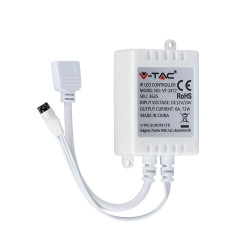 Sterownik do taśm LED RGB 72W 12V-24V podczerwień VT-2472 SKU3625 V-Tac