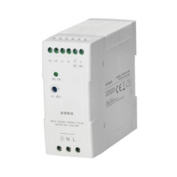 Zasilacz przemysłowy na szynę DIN 24VDC 2,5A 60W plastikowa obudowa OR-PSU-1663 Orno