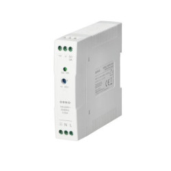 Zasilacz przemysłowy na szynę DIN 24VDC 1A 20W plastikowa obudowa OR-PSU-1661 Orno