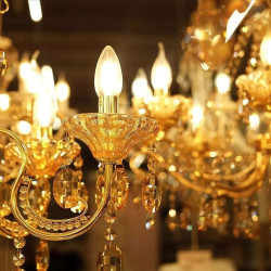 Żarówka LED E14 świeczka C35 przezroczysta filament 6W 600lm 3K VT-2127 Żarówka LED E14 świeczka C35 przezroczysta filament 6W 600lm 3K VT-2127
