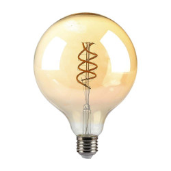 Żarówka LED E27 globe G125 bursztyn filament 6W 400lm 1,8K VT-2126 SKU217328 V-Tac
