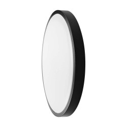 Plafon LED 36W 3820lm 4K okrągły czarna IP44 pilot czujnik ruchu 420x65mm Plafon LED 36W 3820lm 4K okrągły czarna IP44 pilot czujnik ruchu 420x65mm