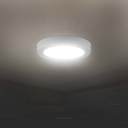 Downlight LED n/t24W 2640lm 4K okrągły biały 288,6x31,2mm IP20 VT-60024 Downlight LED n/t24W 2640lm 4K okrągły biały 288,6x31,2mm IP20 VT-60024
