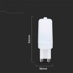 Żarówka LED G9 2,2W 200lm 4000K Samsung chip VT-11033 SKU20479 V-Tac