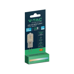 Żarówka LED G4 1,1W 100lm 3000K 12V Samsung chip VT-201 SKU21240 V-Tac