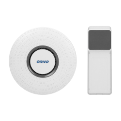 Dzwonek bezprzewodowy TORINO II AC 58 dźwięków 400m OR-DB-FX-153 Orno