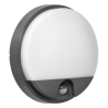 Oprawa ogrodowa AGAT LED 15W szara PIR 1100lm IP54 4K szara AD-OP-6112GLPMR4 Orno