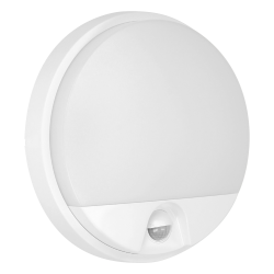 Oprawa ogrodowa AGAT LED 10W biała PIR 140° 800lm IP54 4K AD-OP-6111WLPMR4 Orno