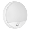 Oprawa ogrodowa AGAT LED 10W biała PIR 140° 800lm IP54 4K AD-OP-6111WLPMR4 Orno