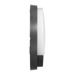 Oprawa zewnętrzna AGAT LED 10W szara PIR 140st 800lm IP54 4K