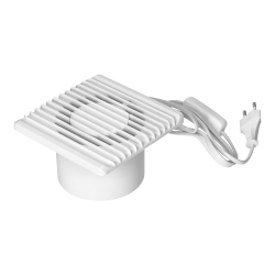 Wentylator łazienkowy 100mm przewód z wyłącznikiem OR-WL-3200/100/PS Orno