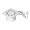 Wentylator łazienkowy 100mm przewód z wyłącznikiem OR-WL-3200/100/PS Orno