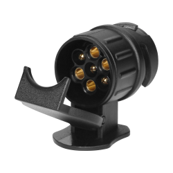 Adapter gniazda przyczepy 13/7-pinowy tworzywo 12/24V OR-AE-13229 Orno Adapter gniazda przyczepy 13/7-pinowy tworzywo 12/24V OR-AE-13229 Orno