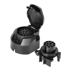 Gniazdo przyczepy 13-pinowe 12/24V tworzywo OR-AE-13230 Orno