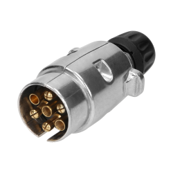 Wtyczka przyczepy 7-pinowa 12/24V aluminiowa OR-AE-1385 Orno