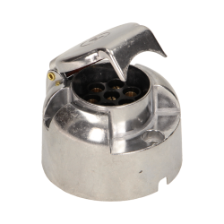 Gniazdo przyczepy 7-pinowe 12/24V aluminiowe OR-AE-1387 Orno