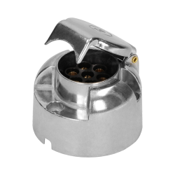 Gniazdo przyczepy 7-pinowe 12/24V aluminiowe OR-AE-1387 Orno Gniazdo przyczepy 7-pinowe 12/24V aluminiowe OR-AE-1387 Orno