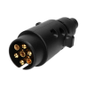Wtyczka przyczepy 7-pinowa 12/24V plastik OR-AE-1384 Orno