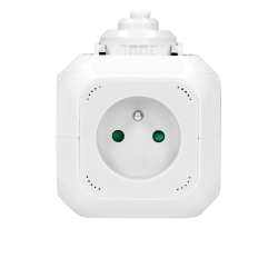 Przedłużacz kostka 4x230V 2xUSB przewód 1,4m 3x1mm2 biały OR-AE-13144/W Przedłużacz kostka 4x230V 2xUSB przewód 1,4m 3x1mm2 biały OR-AE-13144/W