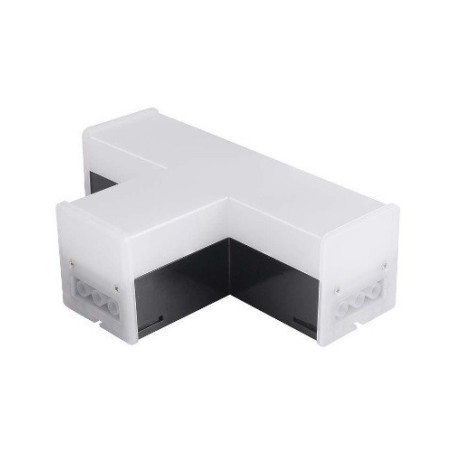 Łącznik systemu LINEAR LIGHT czarny typu T 10W 1000lm 4K 181x116x58 SKU23002 V-Tac