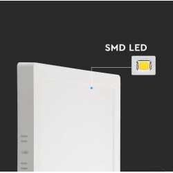 Downlight LED 12W 1200lm 4K kwadrat biały n/t 170X170 SKU10496 V-Tac Downlight LED 12W 1200lm 4K kwadrat biały n/t 170X170 SKU10496 V-Tac