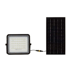Naświetlacz LED solarny 10W 800lm czarny 4K czujnik zmierzchowy IP65