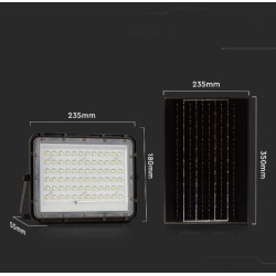 Naświetlacz solarny LED 15W 1200lm 4K czujnik zmierzchowy IP65 pilot Naświetlacz solarny LED 15W 1200lm 4K czujnik zmierzchowy IP65 pilot