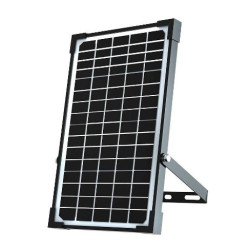 Naświetlacz solarny LED 30W 4800lm 4K PIR IP65 pilot timer czarny VT-432