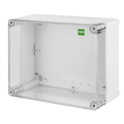 Puszka n/t IP65 z pokrywą przezroczystą 170x135x85 Industrial 2711-01 Elektro-Plast