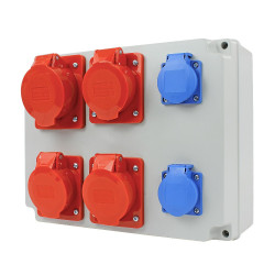 Rozdzielnica siłowa n/t NBOX-31.1 3x16A/5P 1x32A/5P 2x250V 3614244 Next