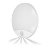 Plafon VIRAZON LED 15W PIR 1050lm IP44 4K poliwęglan mleczny biały AD-PL-6064WLPMR4 Orno