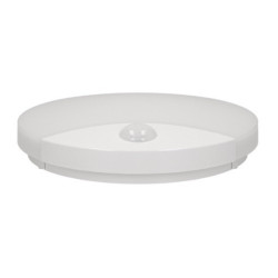 Plafon VIRAZON LED 15W PIR 1050lm IP44 4K PC mleczny biały Orno