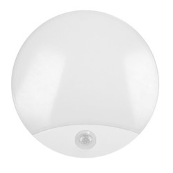 Plafon VIRAZON LED 15W PIR 1050lm IP44 4K PC mleczny biały Orno