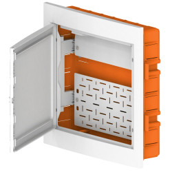 Rozdzielnica multimedialna p/t 2x18 IP40 biała AREO 3681-20 Elektro-Plast Nasielsk