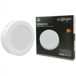 Downlight LED n/t 18W 1980lm 4000K DL-1 okrągły biały EC20457 EcoLight