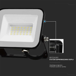 Naświetlacz LED 30W 2505lm 4000K czarny IP65 VT-44030 SKU10021 V-Tac Naświetlacz LED 30W 2505lm 4000K czarny IP65 VT-44030 SKU10021 V-Tac