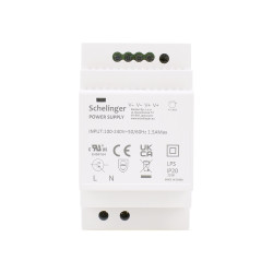 Zasilacz LED na szynę TH-35 12V 54W A21-LDD054-3P-12V Bemko Zasilacz LED na szynę TH-35 12V 54W A21-LDD054-3P-12V Bemko
