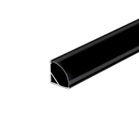 Profil aluminiowy n/t czarny kątowy 2m 15,8x15,8mm klosz czarny VT-8113 SKU2874 V-Tac