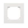Ramka pojedyncza TR1/111 biały mat Simon55 Line Kontakt-Simon