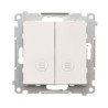 Łącznik podwójny podświetlany TW5L2.01/111 biały mat Simon55 Kontakt-Simon