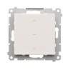 Przycisk żaluzjowy pojedynczy TZP1K.01/111 biały mat Simon 55 Kontakt-Simon