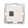 Gniazdo komputerowe 1xRJ45 kat. 6 biały mat T61.01/111 Simon 55 Kontakt-Simon