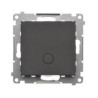 Przycisk zwierny podświetlany TP1L.01/149 czarny mat Simon55 Kontakt-Simon