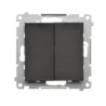 Przycisk zwierny poczwórny TP4.01/149 czarny mat Simon55 Kontakt-Simon